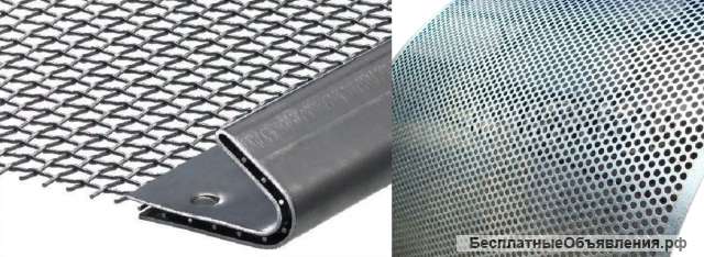 Сетка рифленная канилированная