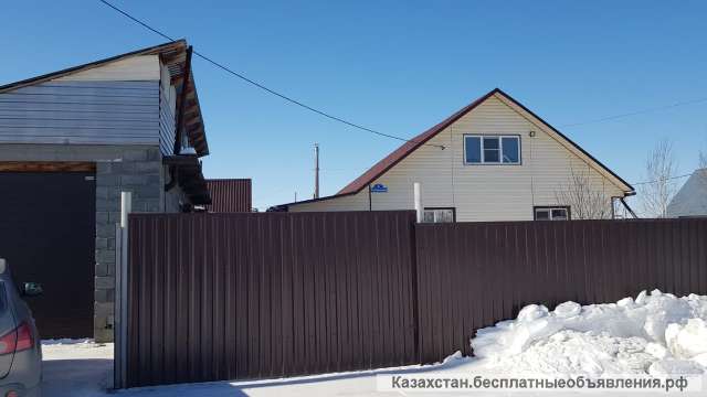 Дом 110м2, на земле 10соток в пригороде Новосибирска