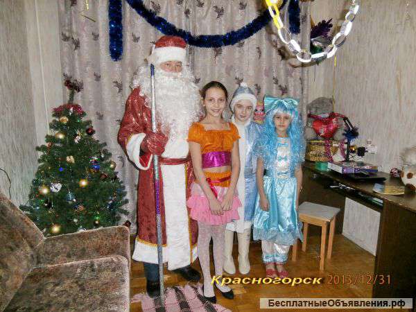 Дед мороз и снегурочка в Красногорске