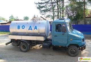 Доставка водопроводной воды Услуги водовоза