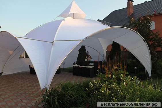 Аренда шатров любых размеров для ваших мероприятий