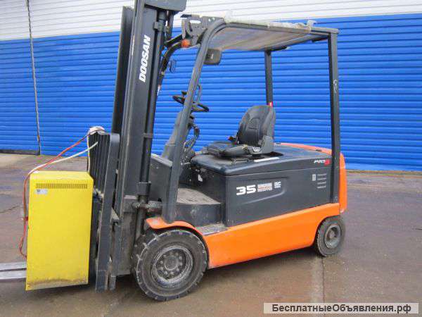 Электрический вилочный погрузчик doosan B35X-5