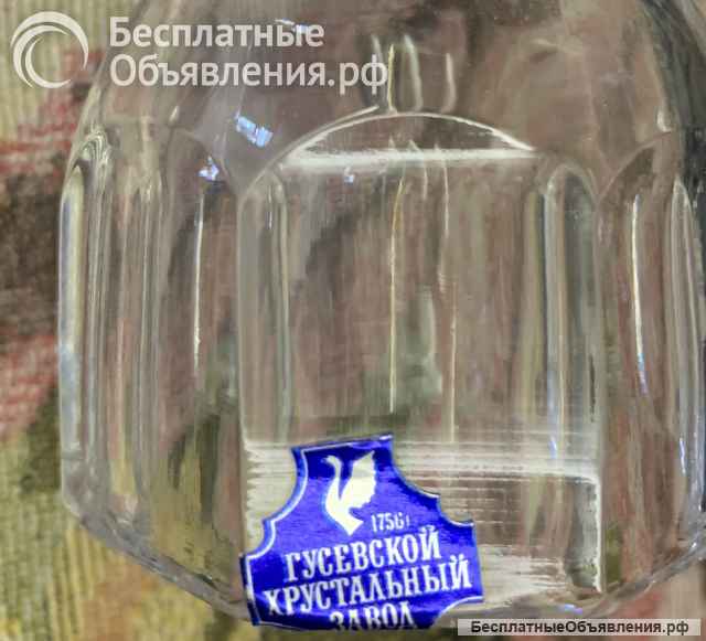 Рюмка-перевёртыш «Гусь» (хрусталь)