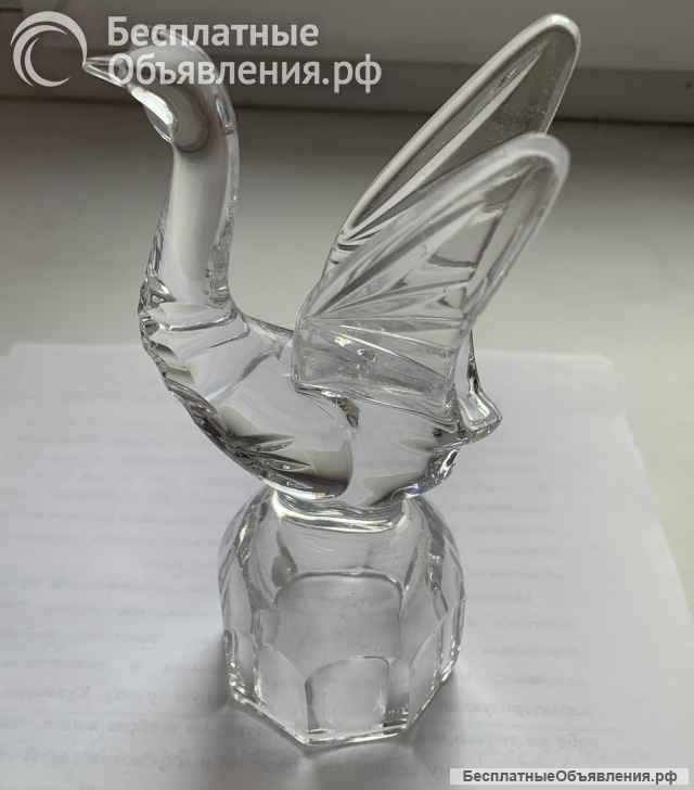 Рюмка-перевёртыш «Гусь» (хрусталь)