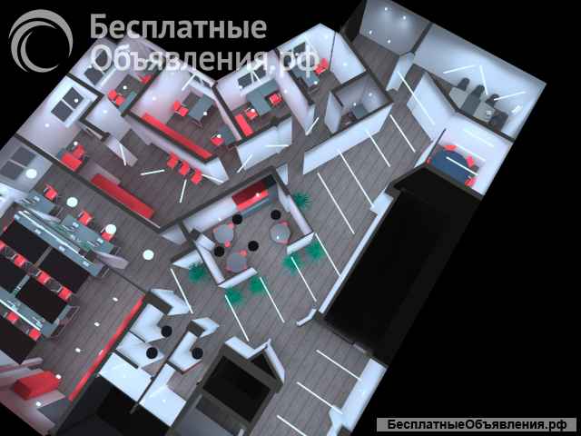 Визуализация проекта освещения в dialux