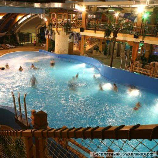 Отдых в аквапарке "Казанская Ривьера" для взрослых и детей