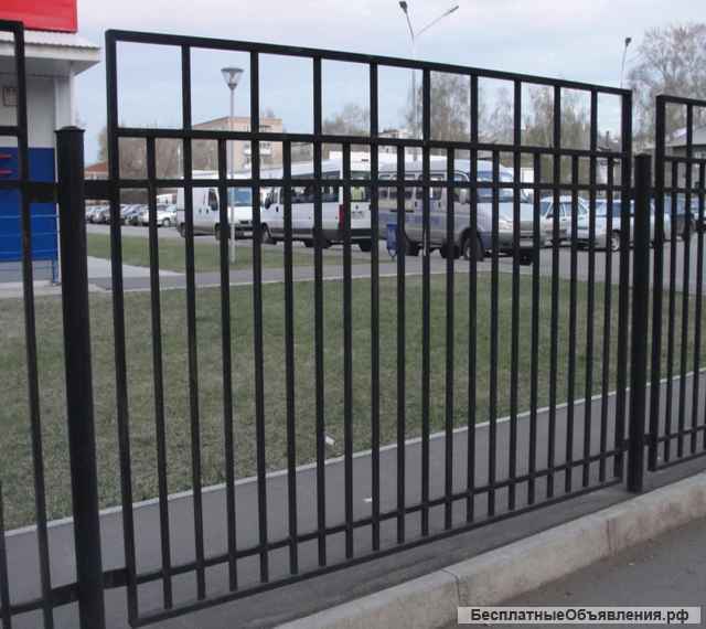 Заборы и ограждения, в полимерной окраске