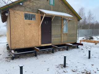 Замена фундамента под домом на винтовые сваи в Москве и Московской области