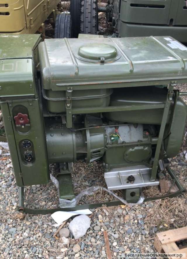 Электростанция АБ-4-П/115 (на салазках)