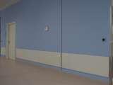 HPL пластик панели HPL для стен больниц, отделки коридоров, путей эвакуации, лифтовых холлов КМ1