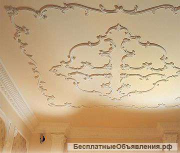 Производство и монтаж лепнины из гипса