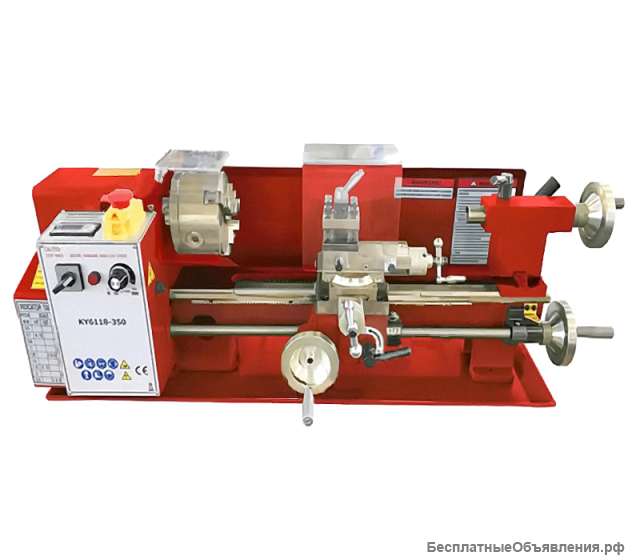 KY6118-350 Токарный станок с переменной скоростью, макс. размеры заготовки Ø 180×200-300-350 мм
