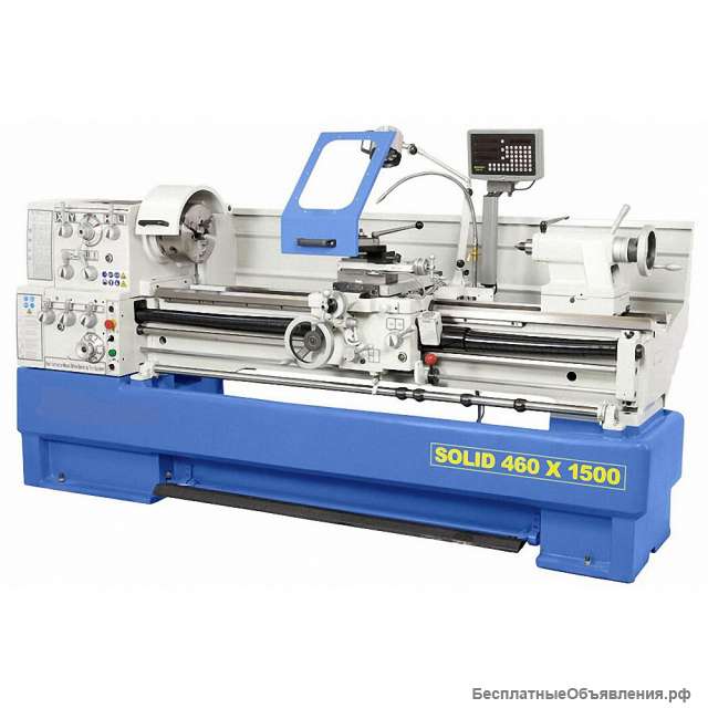 Токарный станок с цифровым индикатором, мощность 5.5 кВт 400 В.