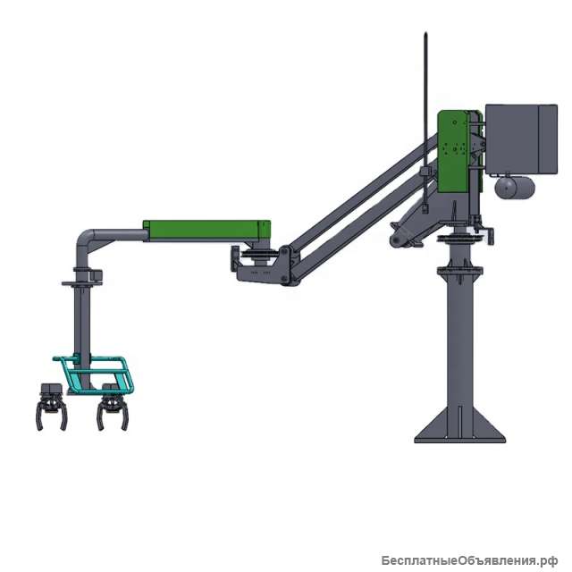 Промышленный манипулятор для подъема труб