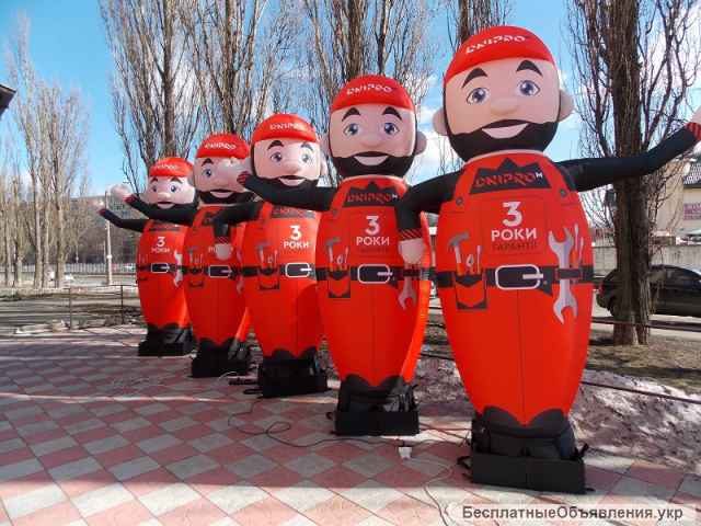 Надувные изделия с сублимационной печатью