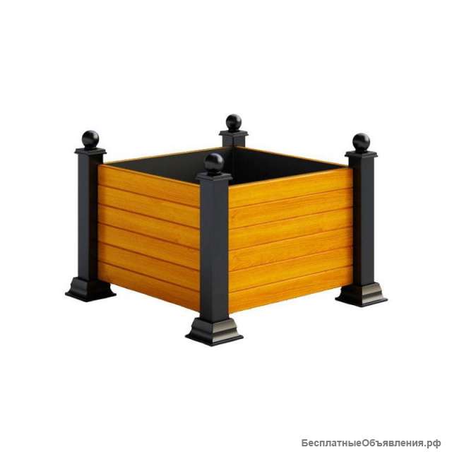 Деревянные кашпо, вазоны, цветочницы