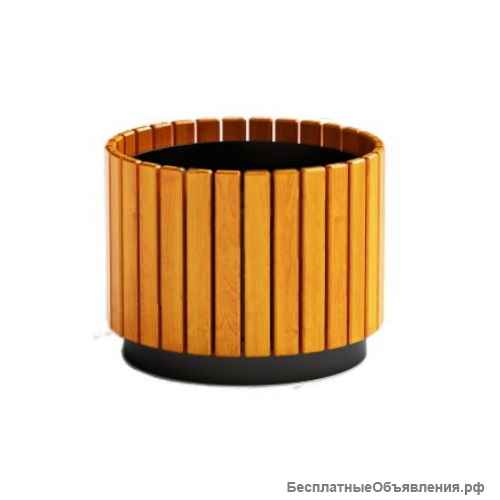 Деревянные кашпо, вазоны, цветочницы