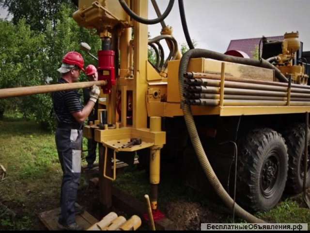 Бурение и обустройство скважин на воду