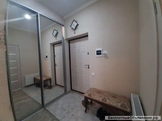 Мебелированная 1 комнатная квартира 38 кв.м. с евроремонтом