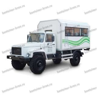 Вахтовый автобус на шасси ГАЗ 33081 комплектация максимальная