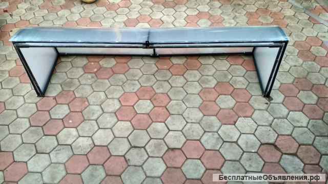 Теплица ракушка 1200х2000х600 мм (каркас)