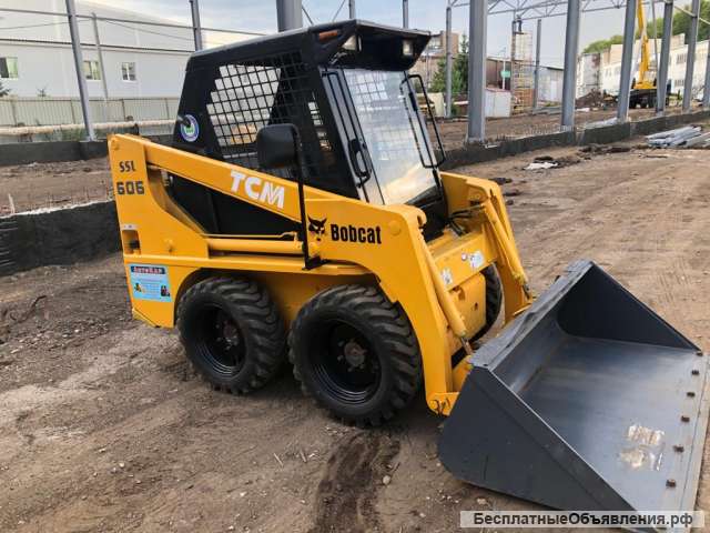 Мини-погрузчик ковшовый Bobcat ТСМ TCM бобкэт