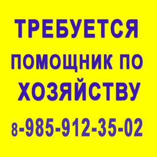 Помощник по хозяйству -Зеленоград