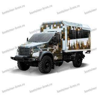 Вахтовый автобус на шасси ГАЗОН NEXT С-3
