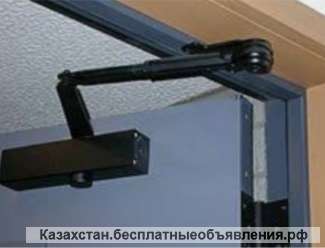 Доводчики дверные, установка