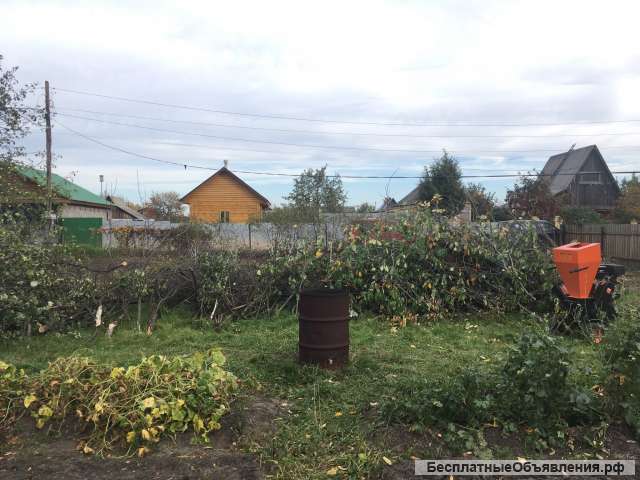 Спил, вырубка кустарника (мелколесье) Тюмень