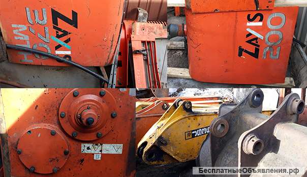 Боковые крышки дверцы на экскаватор Хитачи бу hitachi jcb разборка