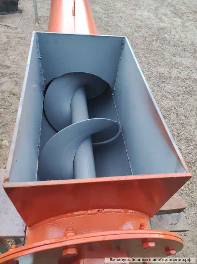 Шнековый транспортер. длина 4.5 метр 323 мм