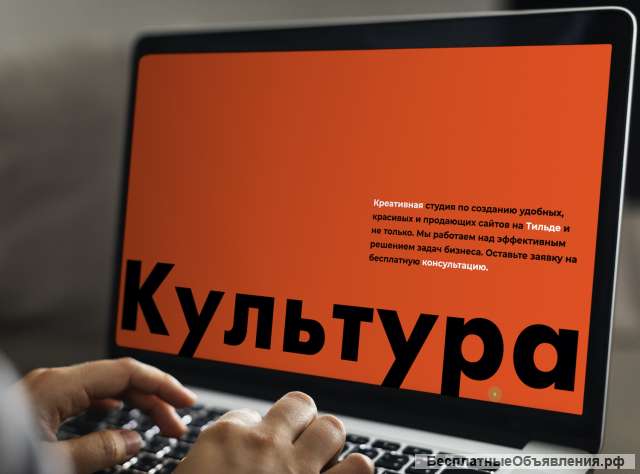 Разработка дизайнерских сайтов на Tilda