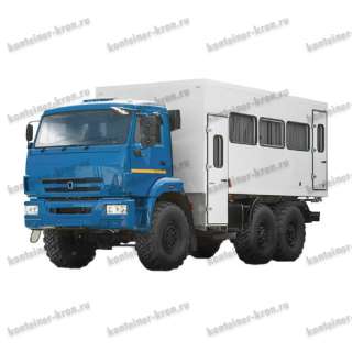 Вахтовый автобус на шасси КАМАЗ 5350 К