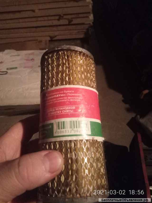 Масляный бумажный фильтр для двс 402