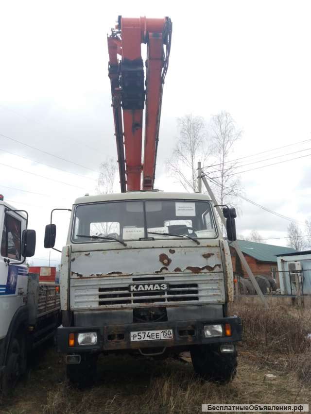 Автоподъемник апт-32 (на шасси камаз-43118) 2006 г