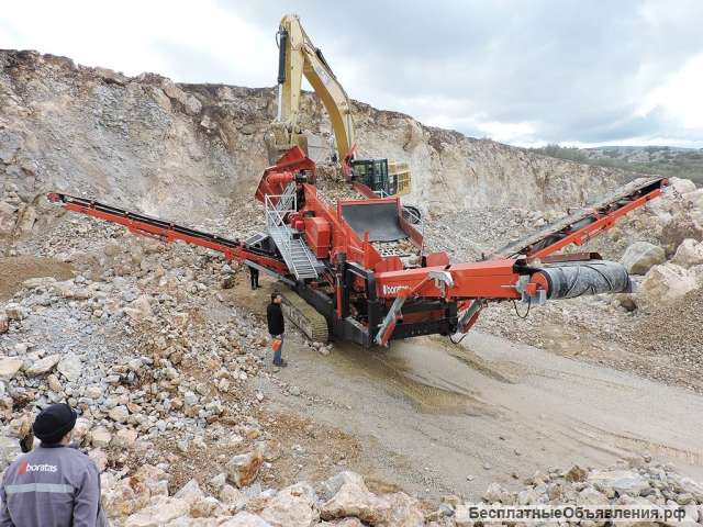 Мобильный грохот (2-х ситный, 3-х ситный)