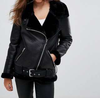 Куртка авиатор на искусственном меху