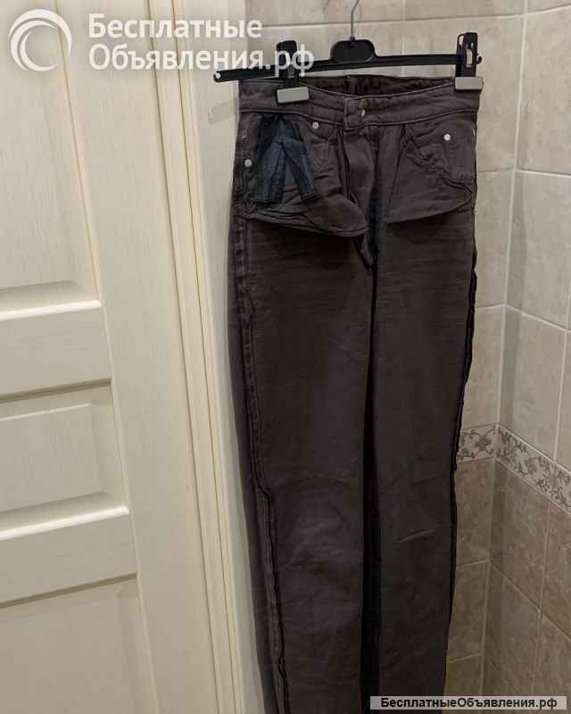 Джинсы ZARA серые мужские