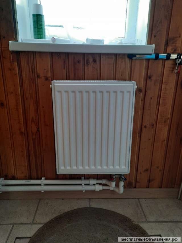 Установка радиаторов отопления монтаж