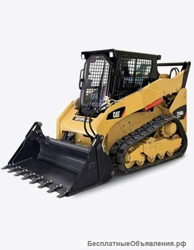 Сдается в аренду мини-погрузчик CAT 259B гусеничный