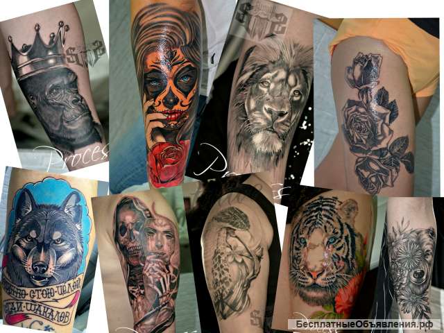 Художественная татуировка Tattoo Тату