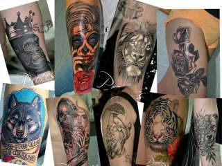 Художественная татуировка Tattoo Тату