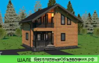 Готовые проекты домов и бань из бруса