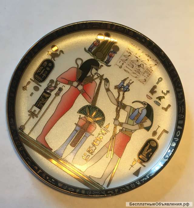 Тарелочка декоративная настольная. Египет.