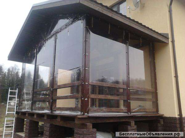 Изготовим защитные шторы для Вашей беседки или веранды