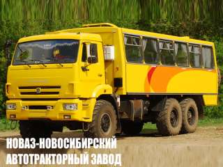 Вахтовый автобус НЕФАЗ 4208-34 (28+2) на шасси КАМАЗ 5350-3061-66(D5)