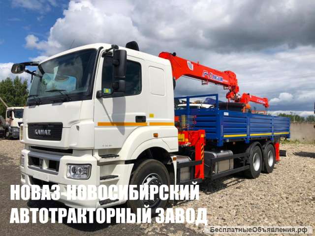 КАМАЗ 65207-1002-87 с КМУ Kanglim KS1256 КS G2