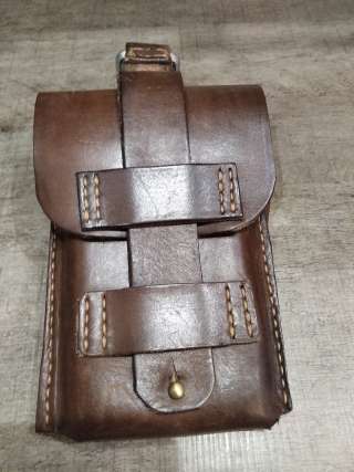 Чехол для смартфона из натуральной кожи ручной работы