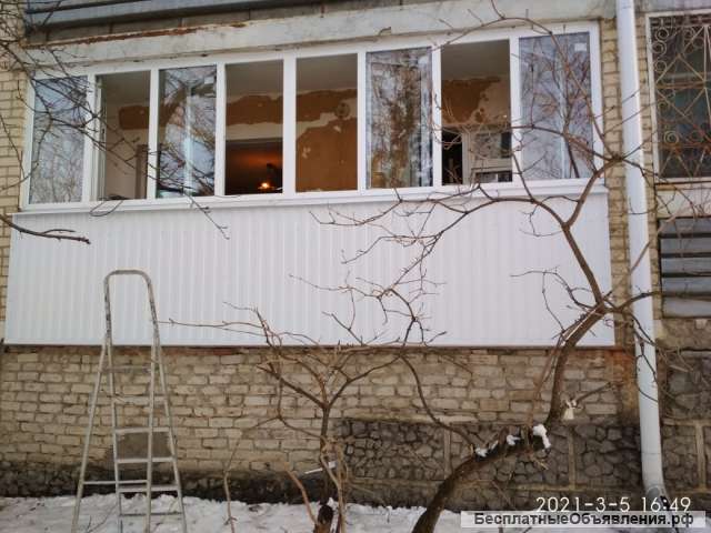 Остекление балконов и лоджий